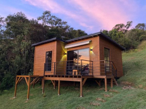 Cabaña de madera, lugar para descansar y reconectarse